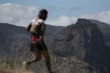 La Artenara Trail se disputó este sábado/Carlos Díaz Recio.